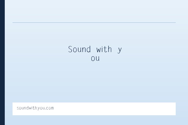 Sound with you 列表图